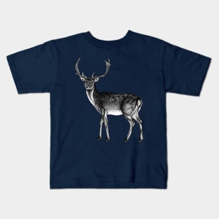 Sika deer stag Kids T-Shirt